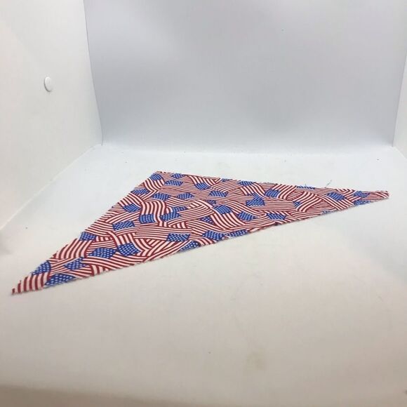 Dog Scarf Patriotic Set Red White Blue Small - Picture 6 of 13